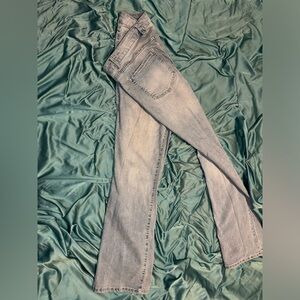 Size 14 jeans. Women’s. Blue denim. Stretchy.
